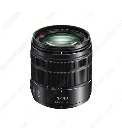 Panasonic Lumix G Vario 14-140mm f/3.5-5.6 II ASPH. POWER O.I.S. Lens (H-FSA14140) (Promo Cashback Rp 400.000)